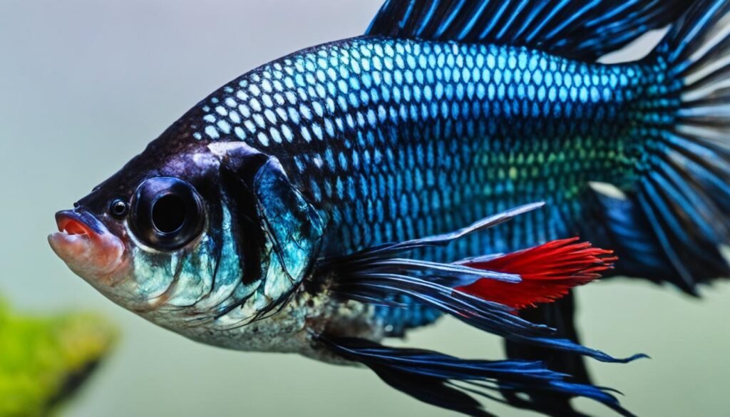 function of betta fish teeth