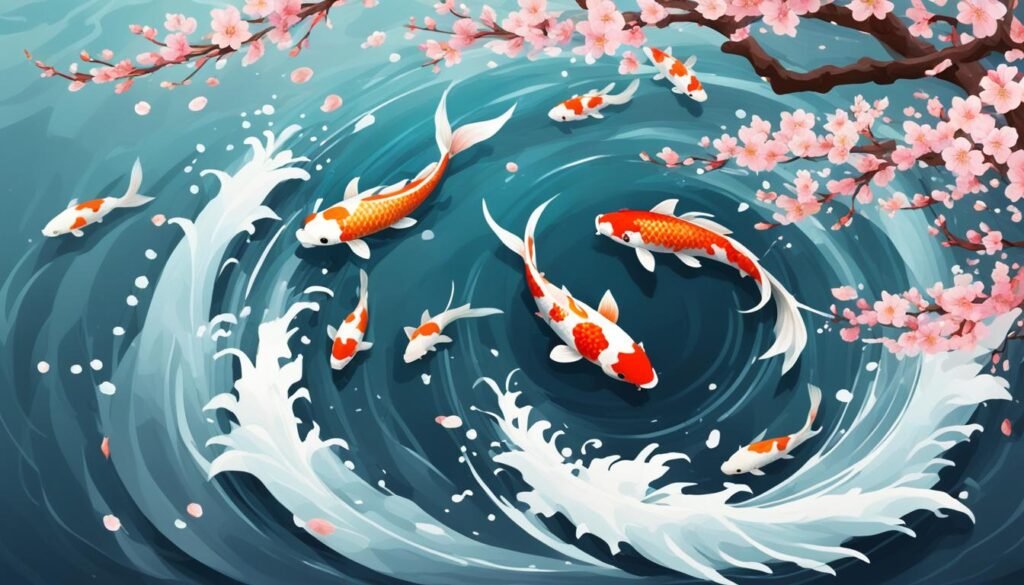 koi fish as symbol