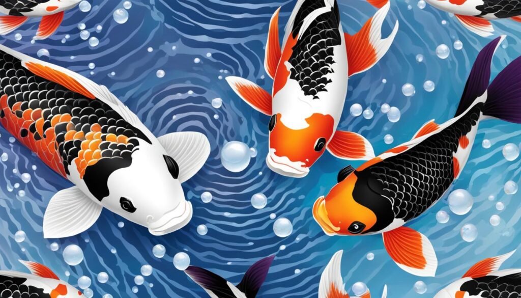 yin-yang symbolism in koi fish paintings